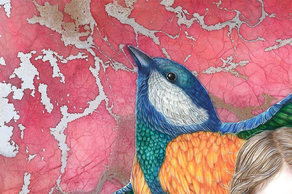 Spring Fae - Original by artist Kerry Darlington - Wyecliffe Galleries