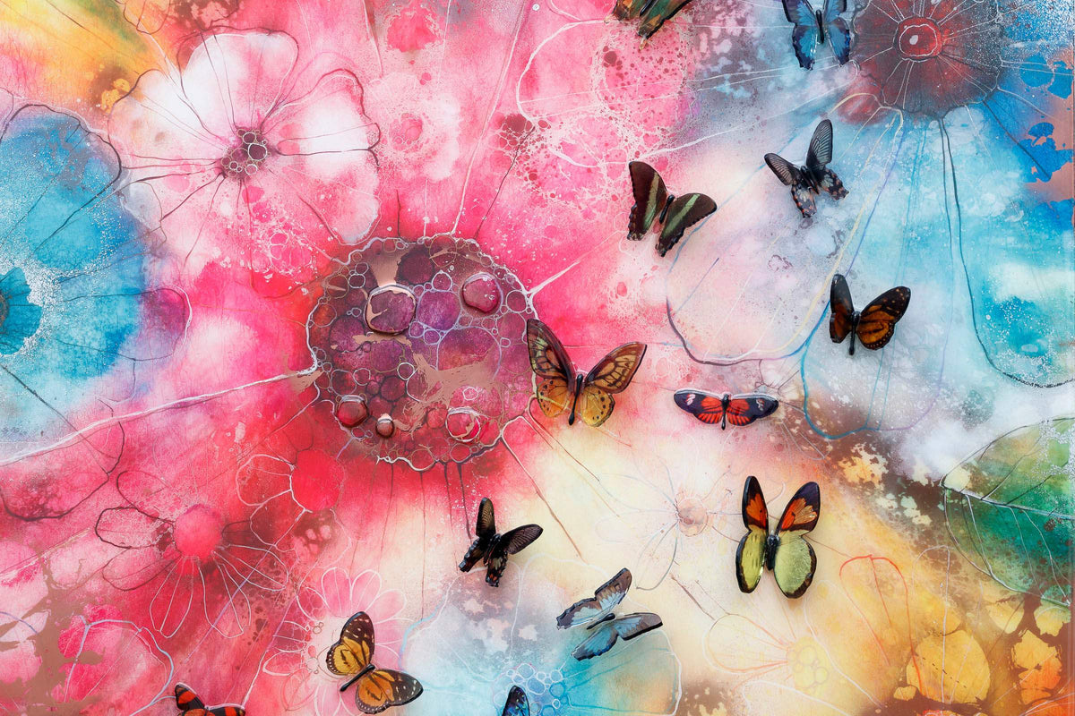 Summer Nectar - Edition by artist Kerry Darlington - Wyecliffe Galleries