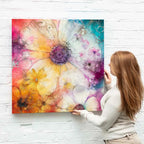 Sunshine Daze - Original by artist Kerry Darlington - Wyecliffe Galleries