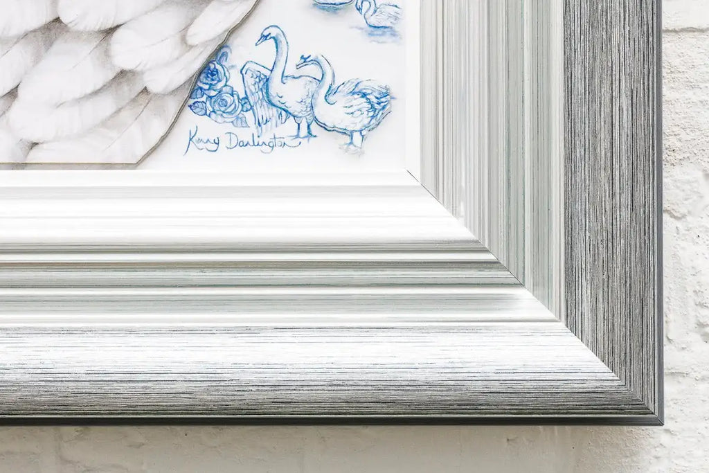 Swan Lake - Edition by artist Kerry Darlington - Wyecliffe Galleries