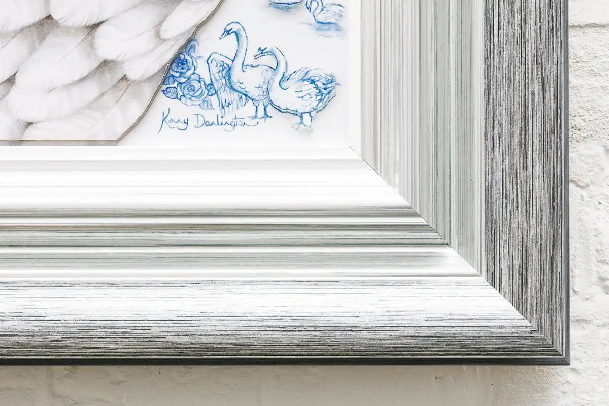 Swan Lake - Edition by artist Kerry Darlington - Wyecliffe Galleries