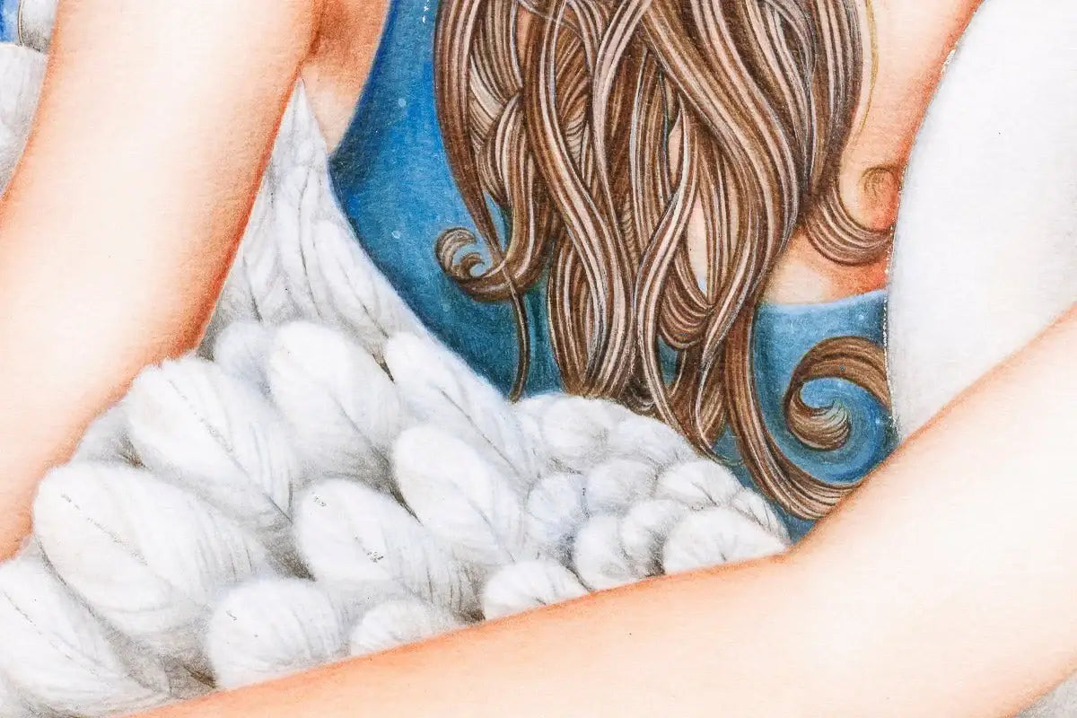 Swan Lake - Edition by artist Kerry Darlington - Wyecliffe Galleries