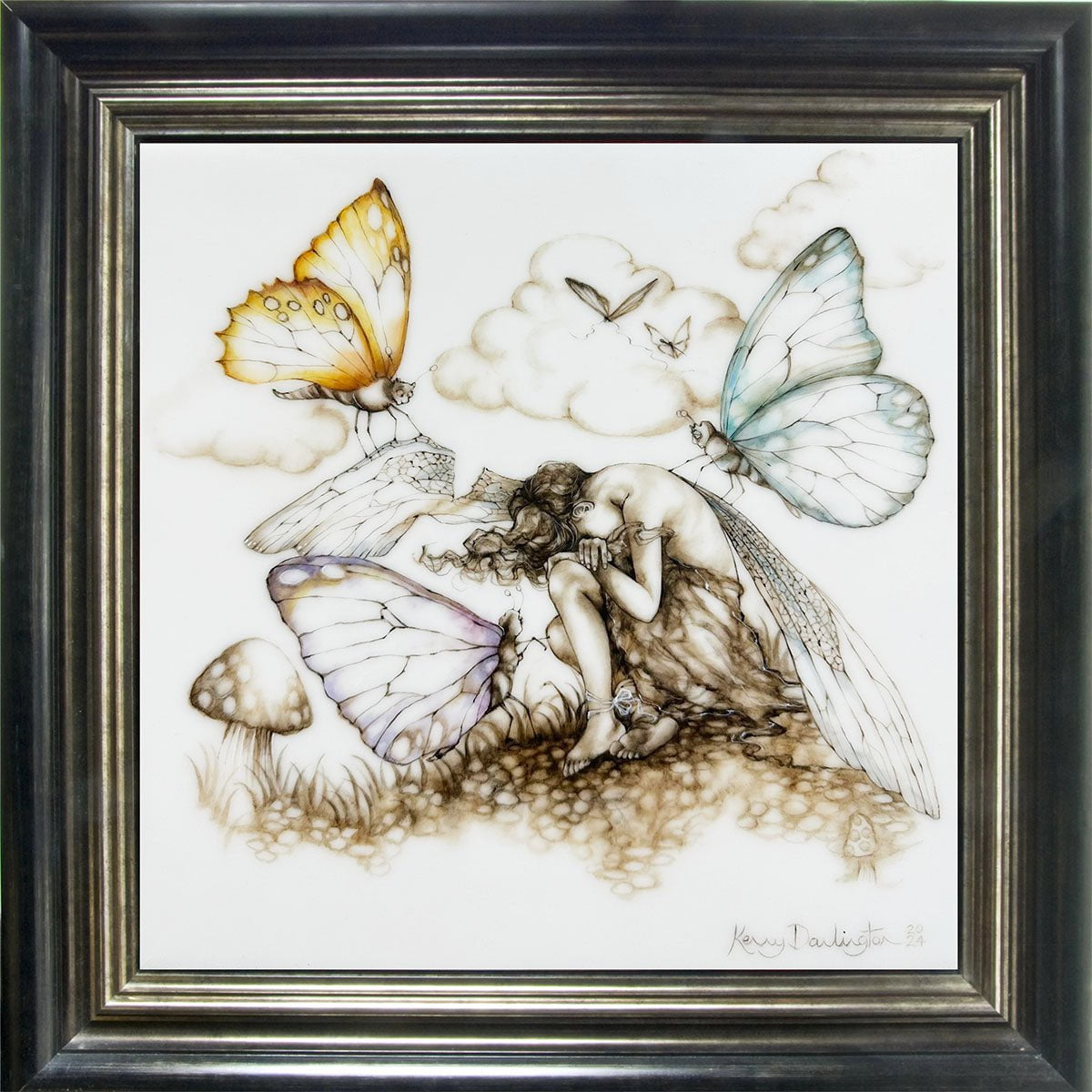 Take These Broken Wings and Learn to Fly - Original - SOLD Kerry Darlington Original