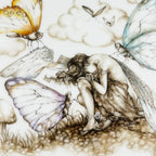 Take These Broken Wings and Learn to Fly - Original - SOLD by artist Kerry Darlington - Wyecliffe Galleries