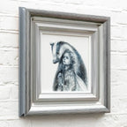 The Badger Faerie - Original - SOLD by artist Kerry Darlington - Wyecliffe Galleries