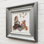 The Bird Conjuring Charm - Original by artist Kerry Darlington - Wyecliffe Galleries