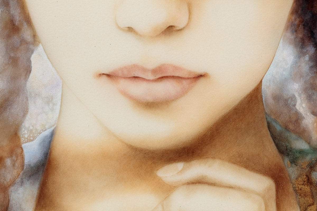 The Dryad's Crown - Original - SOLD by artist Kerry Darlington - Wyecliffe Galleries