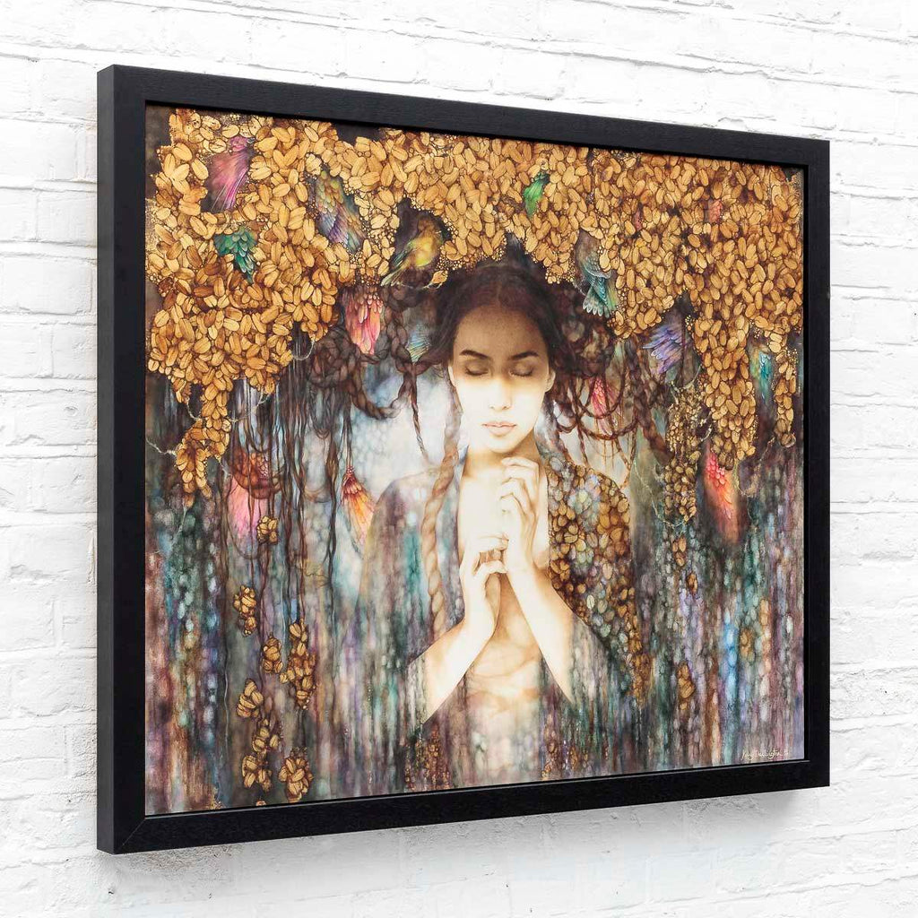 The Dryad's Crown - Original - SOLD by artist Kerry Darlington - Wyecliffe Galleries