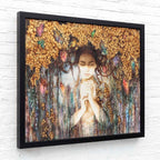 The Dryad's Crown - Original - SOLD by artist Kerry Darlington - Wyecliffe Galleries