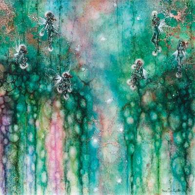 The First Forest - Original - SOLD by artist Kerry Darlington - Wyecliffe Galleries