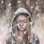 The Journey - Original by artist Kerry Darlington - Wyecliffe Galleries