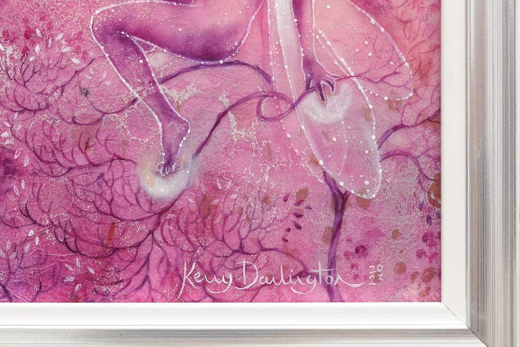 The Night Faeries - Original - SOLD by artist Kerry Darlington - Wyecliffe Galleries