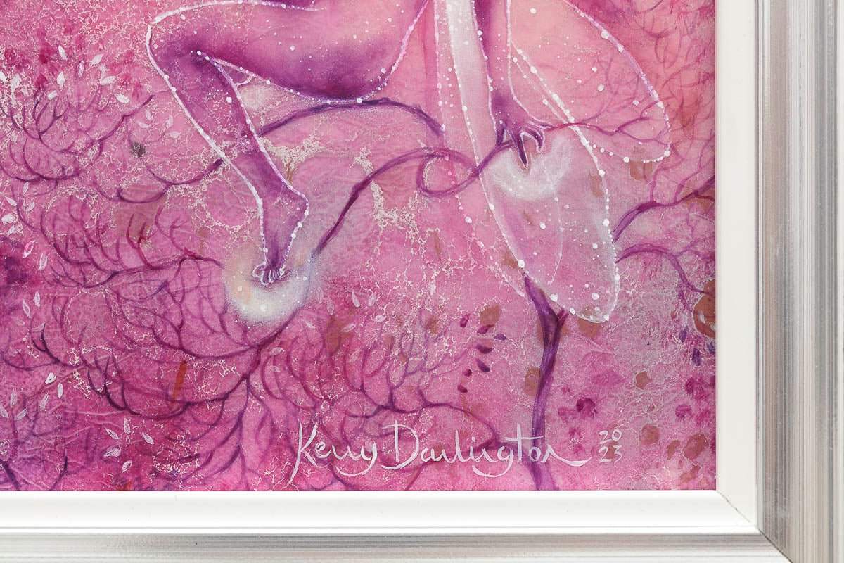 The Night Faeries - Original - SOLD by artist Kerry Darlington - Wyecliffe Galleries