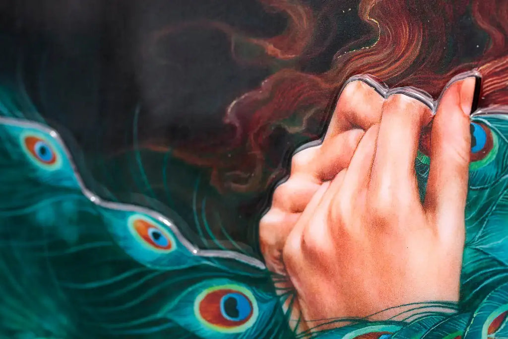 The Peacock Princess - Edition by artist Kerry Darlington - Wyecliffe Galleries