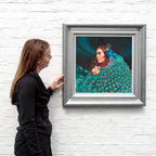 The Peacock Princess - Edition by artist Kerry Darlington - Wyecliffe Galleries