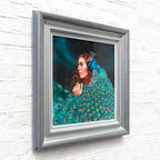 The Peacock Princess - Edition by artist Kerry Darlington - Wyecliffe Galleries