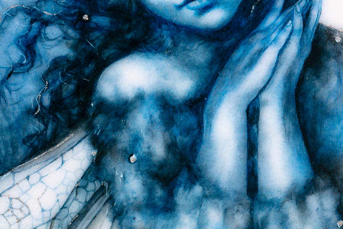 The Snow Faerie - Edition by artist Kerry Darlington - Wyecliffe Galleries