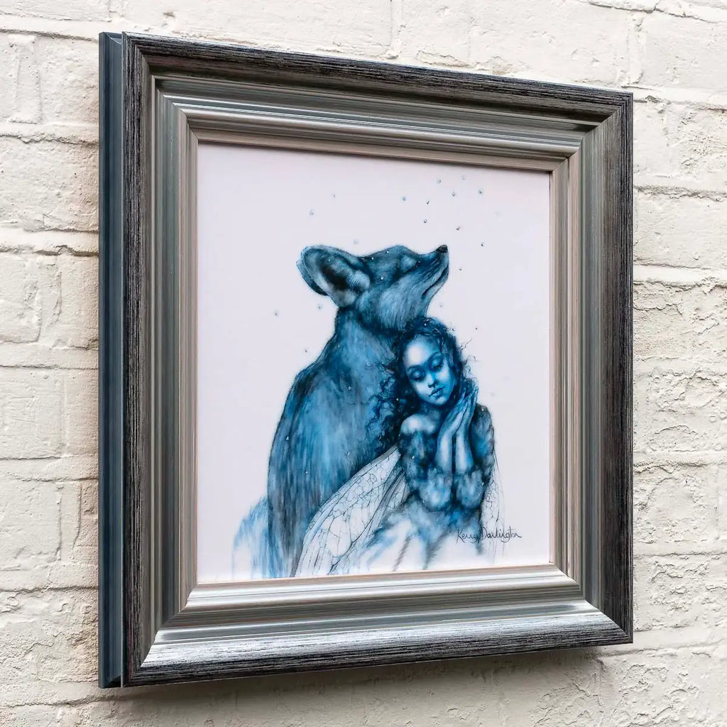 The Snow Faerie - Edition by artist Kerry Darlington - Wyecliffe Galleries