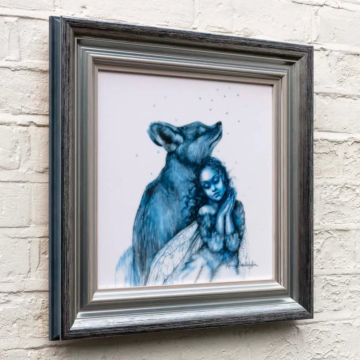 The Snow Faerie - Edition by artist Kerry Darlington - Wyecliffe Galleries