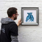 The Snow Faerie & The Badger Faerie - Edition - Matching SET by artist Kerry Darlington - Wyecliffe Galleries