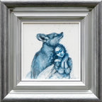 The Snow Faerie - Original - SOLD by artist Kerry Darlington - Wyecliffe Galleries