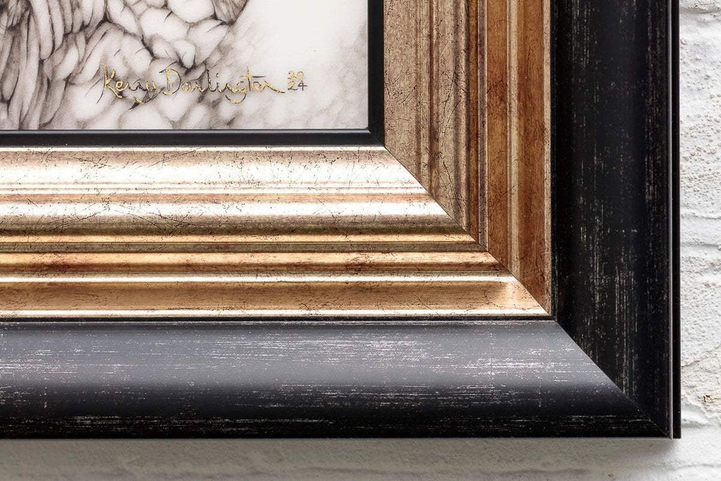 The Wild Swans - Original - SOLD by artist Kerry Darlington - Wyecliffe Galleries