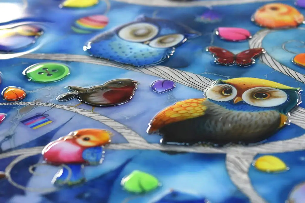 Twits, Twoos & Tweets - Edition by artist Kerry Darlington - Wyecliffe Galleries