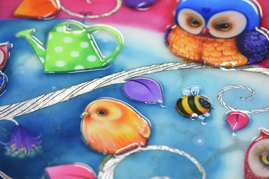 Twits, Twoos & Tweets - Edition by artist Kerry Darlington - Wyecliffe Galleries