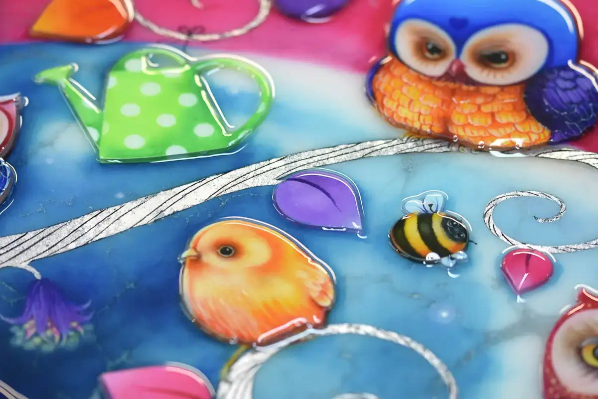 Twits, Twoos & Tweets - Edition by artist Kerry Darlington - Wyecliffe Galleries