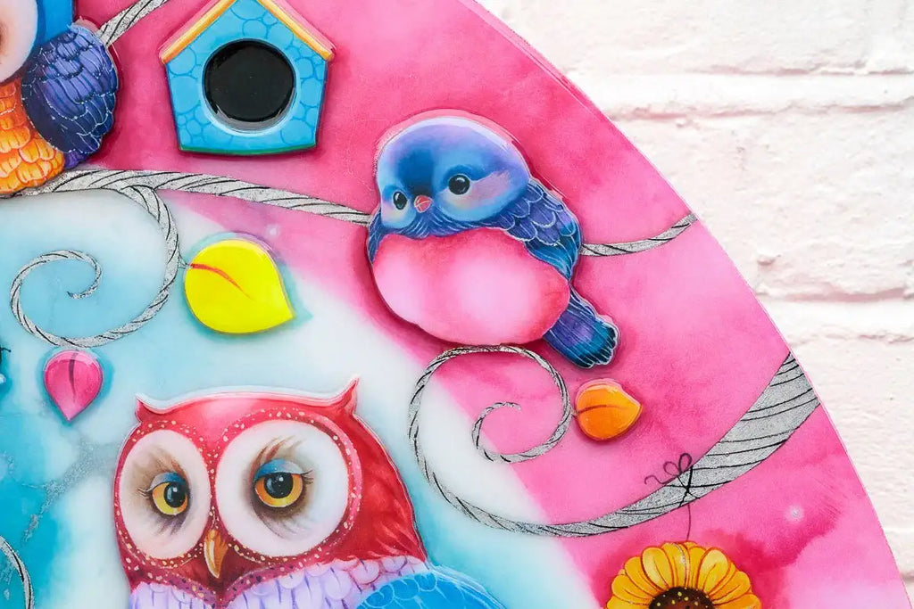 Twits, Twoos & Tweets - Edition by artist Kerry Darlington - Wyecliffe Galleries