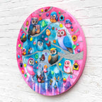 Twits, Twoos & Tweets - Edition by artist Kerry Darlington - Wyecliffe Galleries