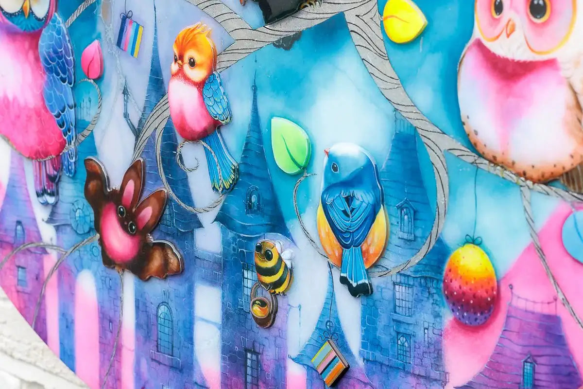Twits, Twoos & Tweets - Edition by artist Kerry Darlington - Wyecliffe Galleries