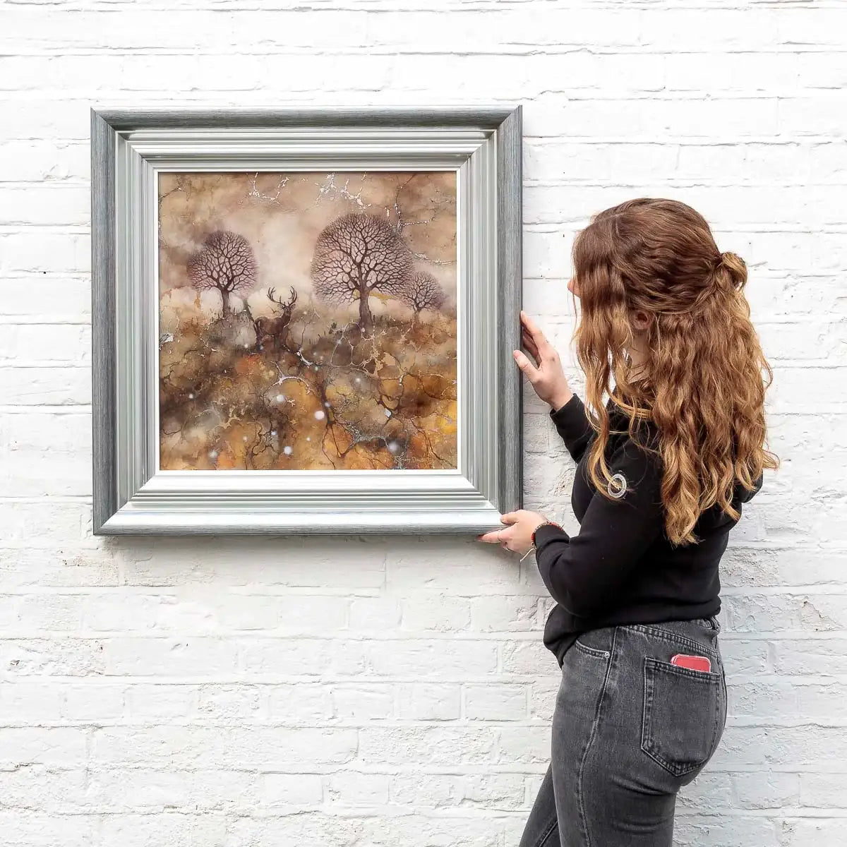 Utopia - Original - SOLD by artist Kerry Darlington - Wyecliffe Galleries