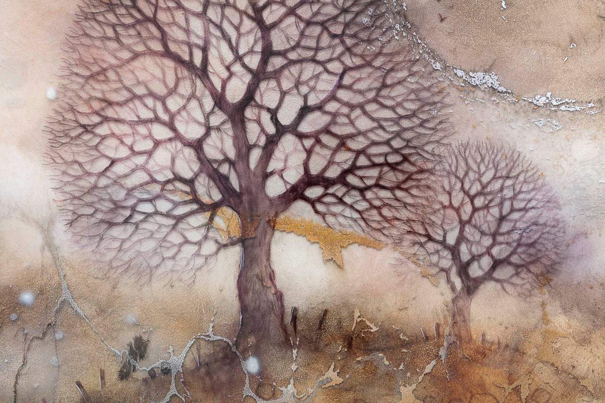 Utopia - Original - SOLD by artist Kerry Darlington - Wyecliffe Galleries