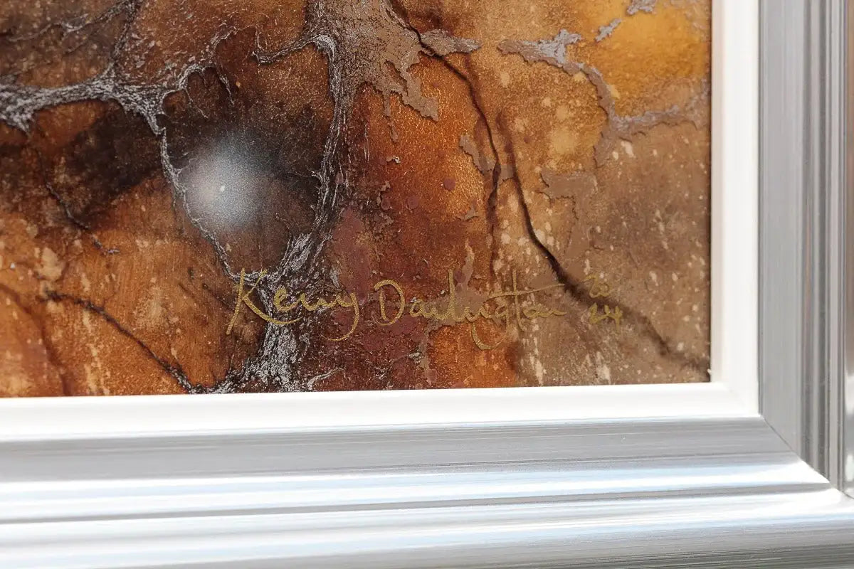 Utopia - Original - SOLD by artist Kerry Darlington - Wyecliffe Galleries