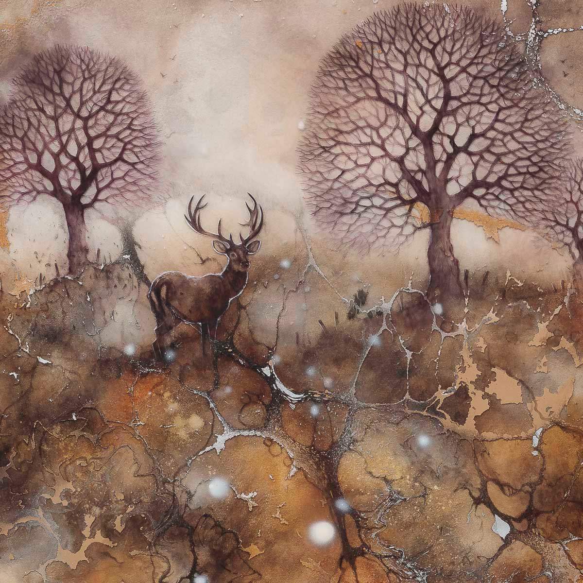 Utopia - Original - SOLD by artist Kerry Darlington - Wyecliffe Galleries