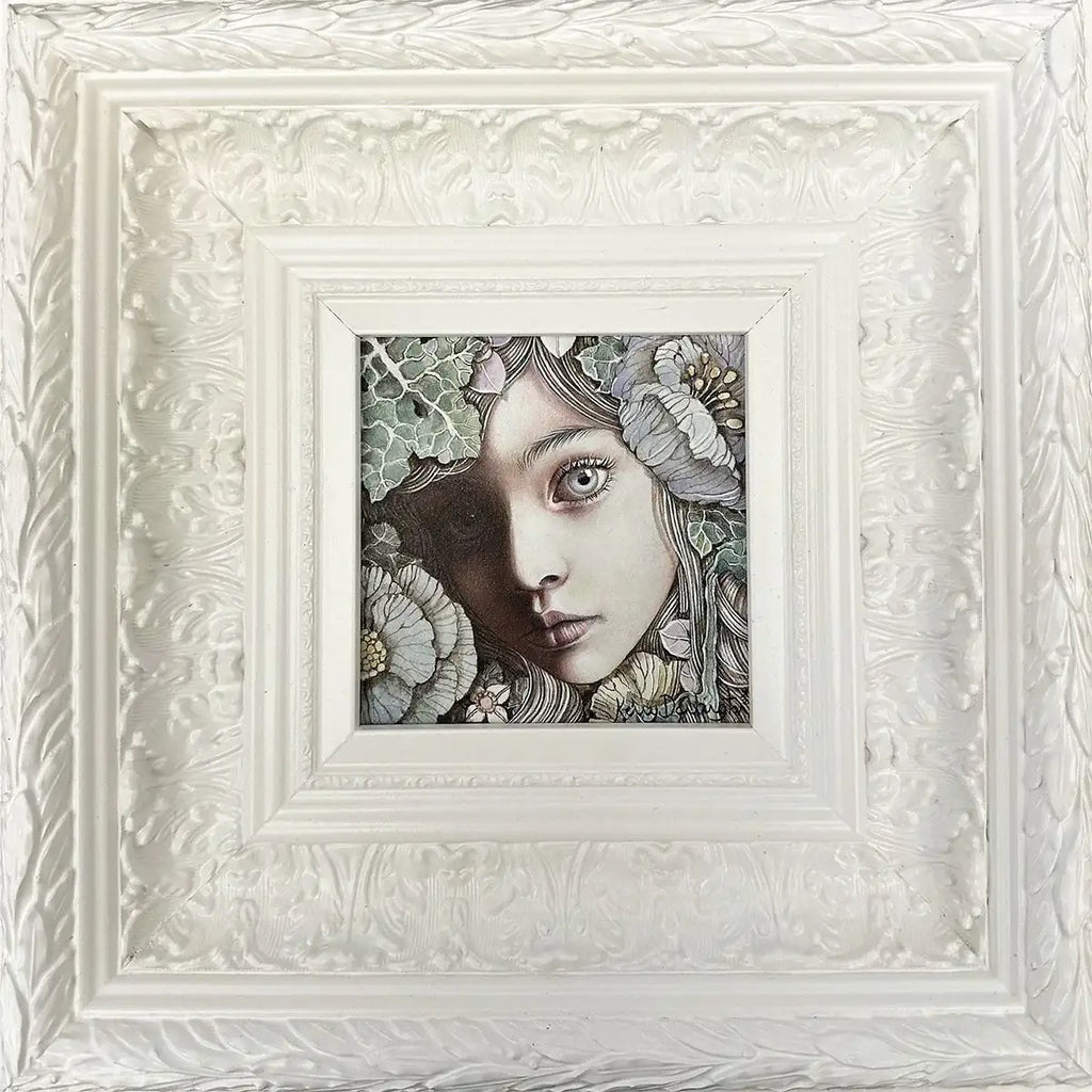 Violeta - Original - SOLD by artist Kerry Darlington - Wyecliffe Galleries