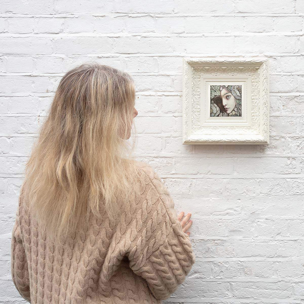 Violeta - Original - SOLD by artist Kerry Darlington - Wyecliffe Galleries