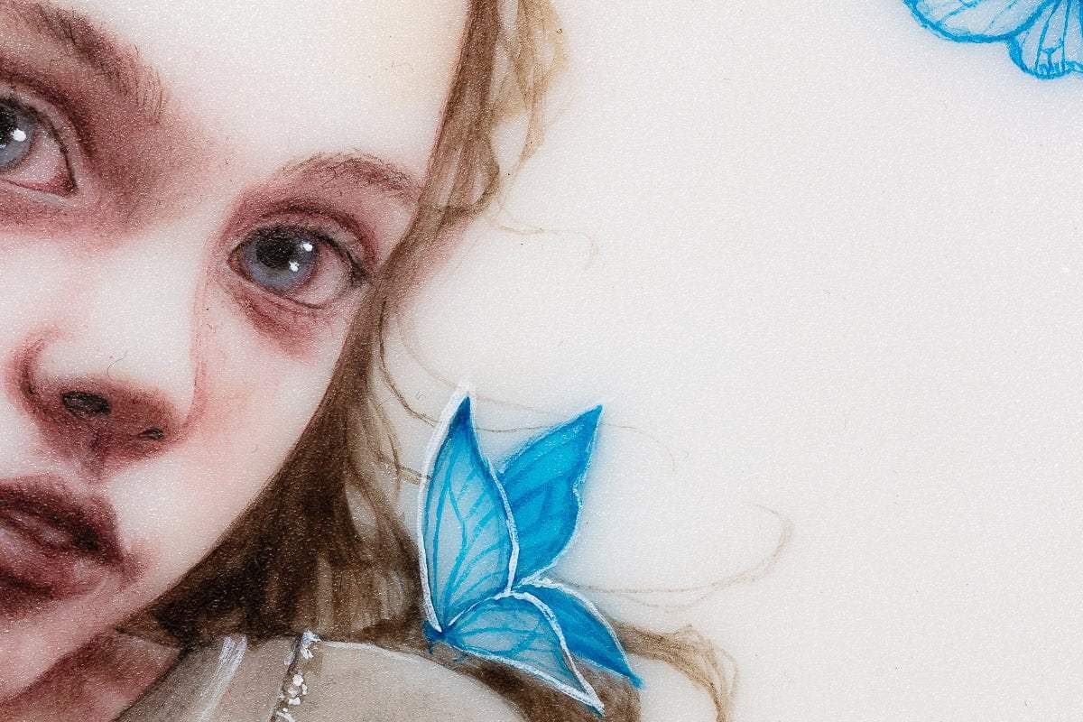 Wendy Darling - Original - SOLD by artist Kerry Darlington - Wyecliffe Galleries