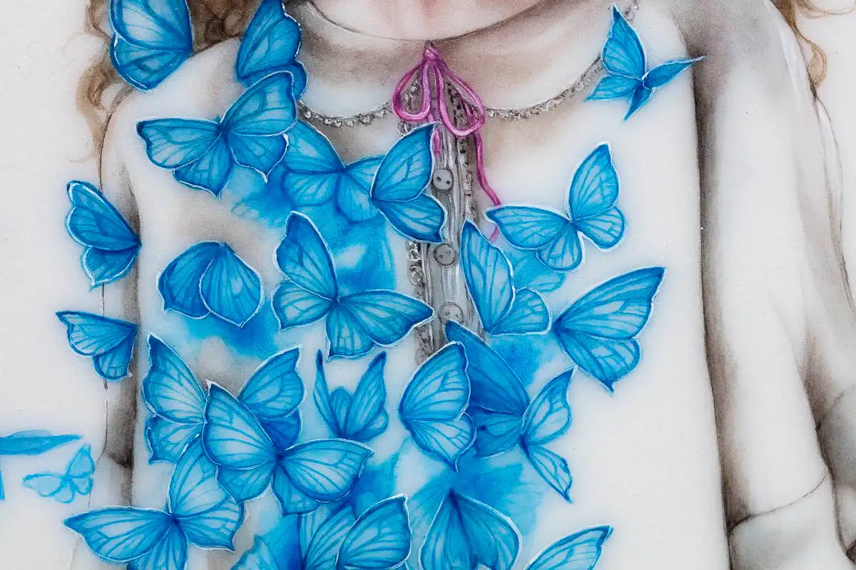 Wendy Darling - Original - SOLD by artist Kerry Darlington - Wyecliffe Galleries