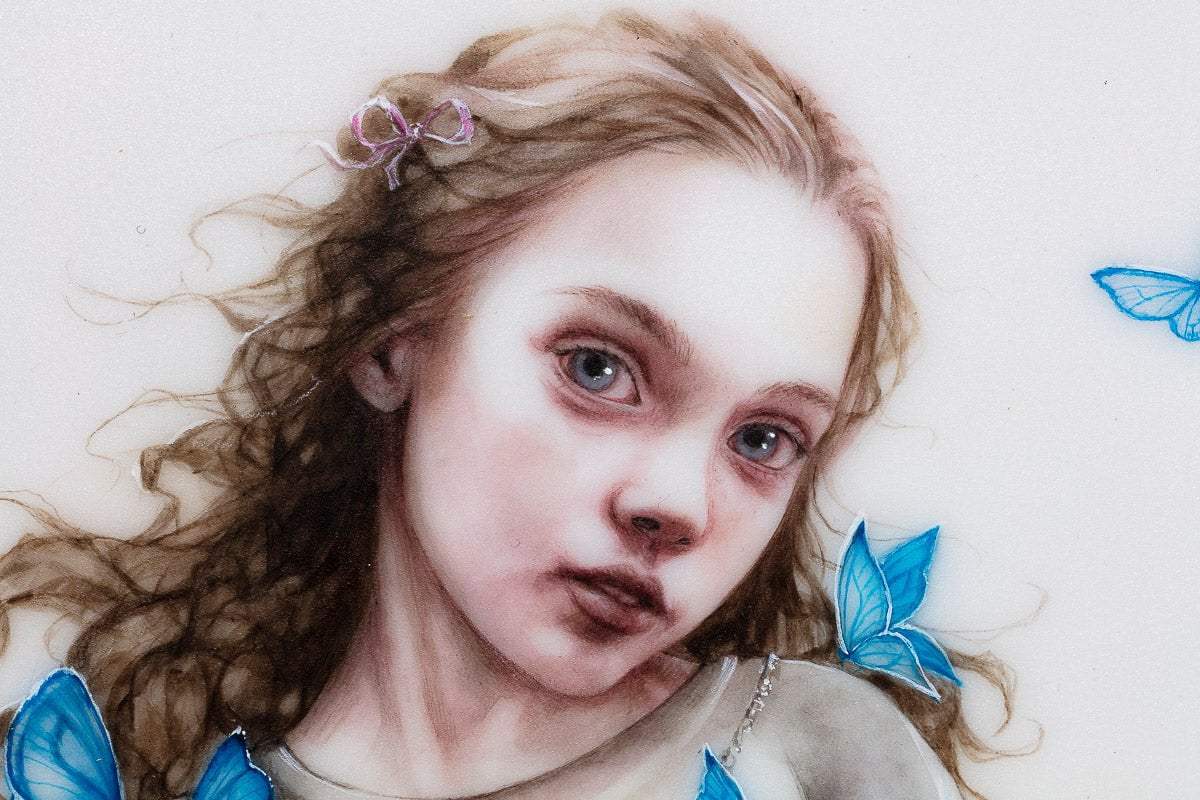 Wendy Darling - Original - SOLD by artist Kerry Darlington - Wyecliffe Galleries