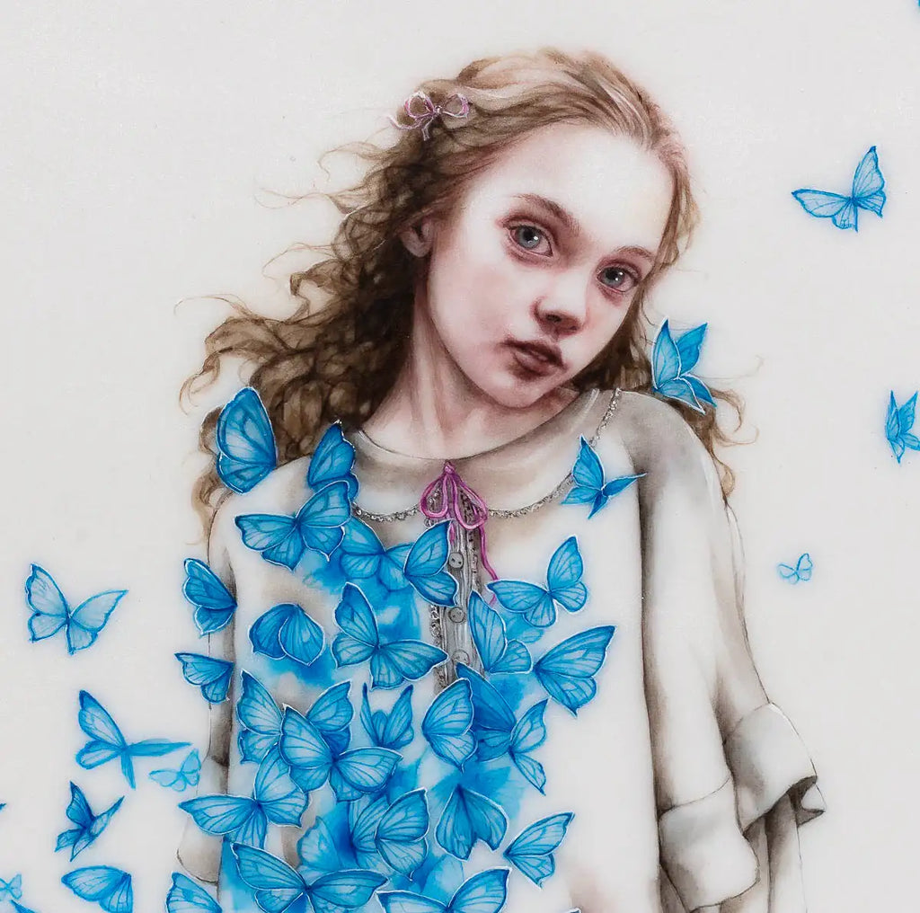 Wendy Darling - Original - SOLD by artist Kerry Darlington - Wyecliffe Galleries