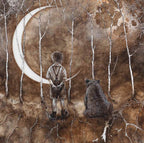 When I'm A Hundred - Original - SOLD by artist Kerry Darlington - Wyecliffe Galleries