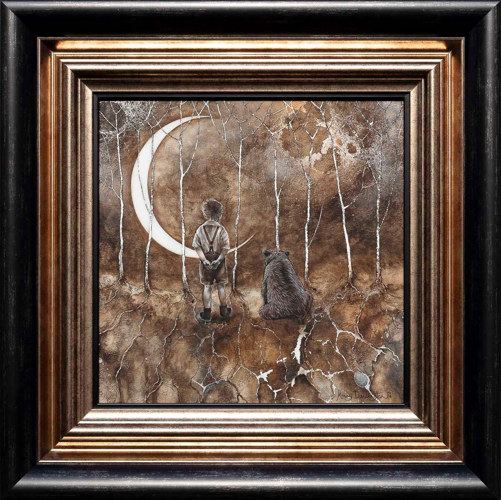 When I'm A Hundred - Original - SOLD by artist Kerry Darlington - Wyecliffe Galleries