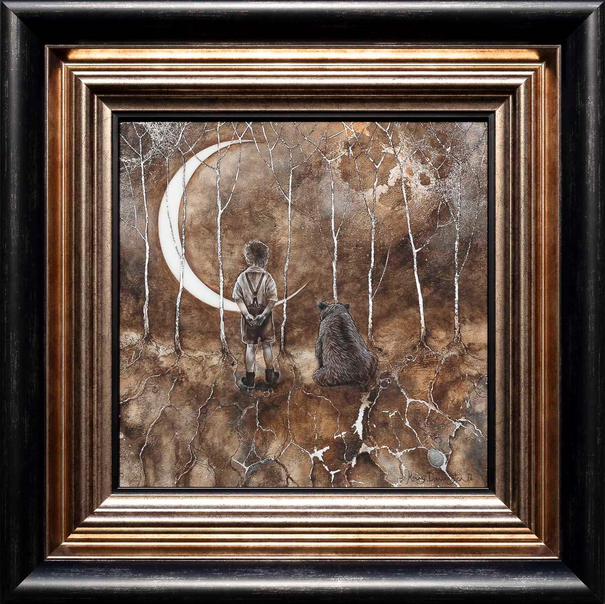 When I'm A Hundred - Original - SOLD by artist Kerry Darlington - Wyecliffe Galleries