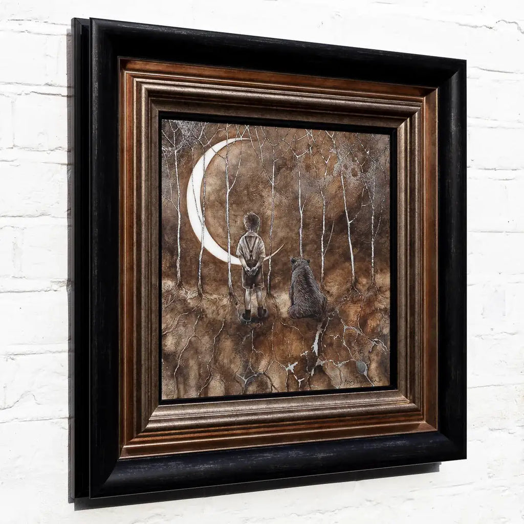 When I'm A Hundred - Original - SOLD by artist Kerry Darlington - Wyecliffe Galleries