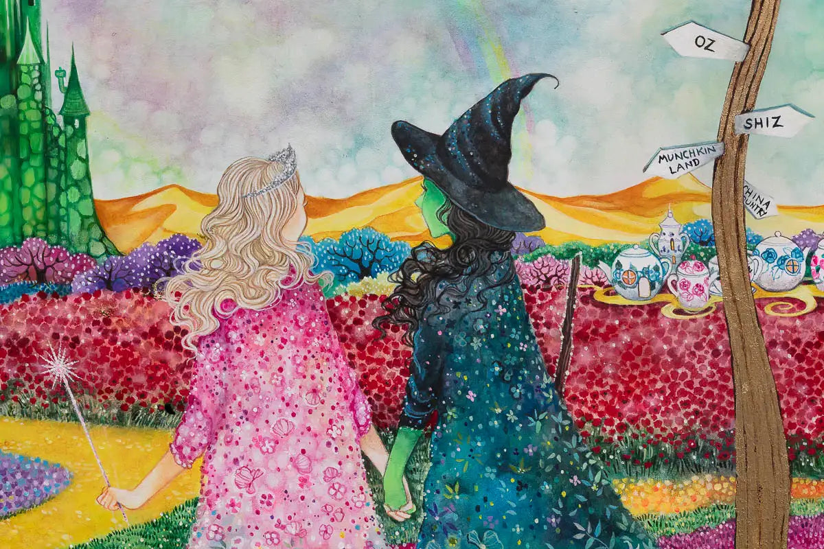 Wicked - Original by artist Kerry Darlington - Wyecliffe Galleries