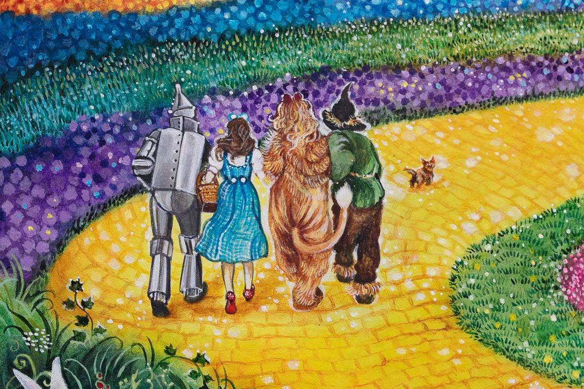 Wicked - Original by artist Kerry Darlington - Wyecliffe Galleries