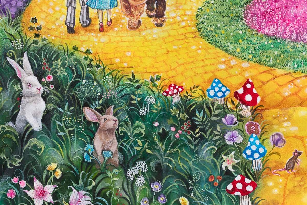 Wicked - Original by artist Kerry Darlington - Wyecliffe Galleries
