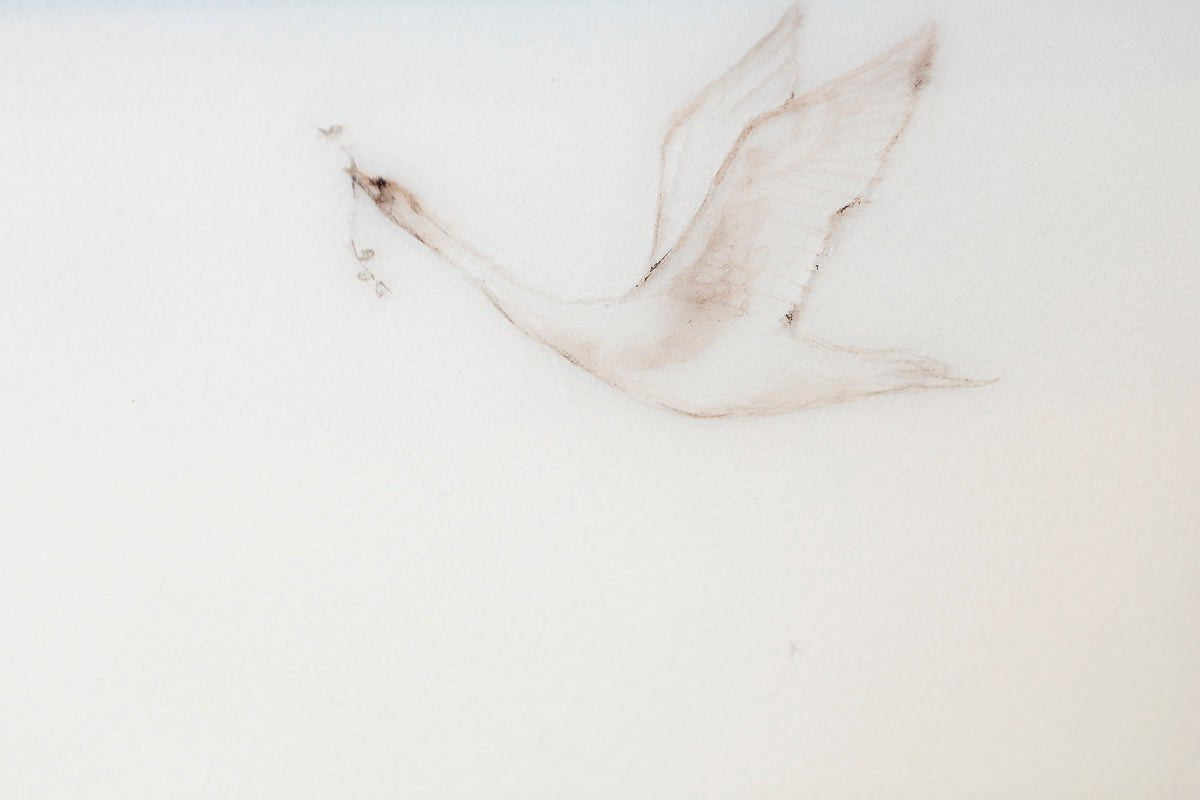 Wild Swans - Original Study - SOLD Kerry Darlington Original